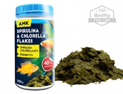 Spirulina & Chlorella flakes  – (200g / 1000ml) 