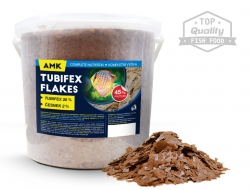 AMK - Tubifex Flakes - (1000g / 5000 ml) 