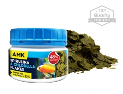 Spirulina & Chlorella flakes  - (50g / 250ml) 